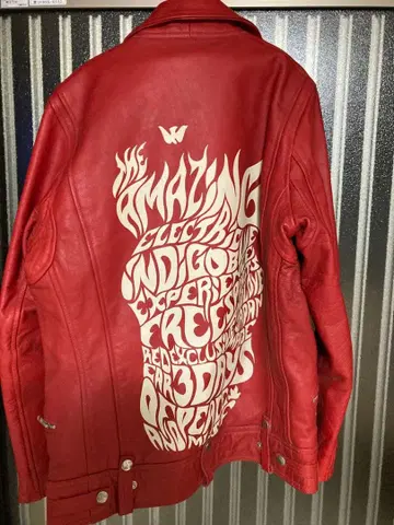 Lewis Leathers Red Ear 가죽 자켓 L