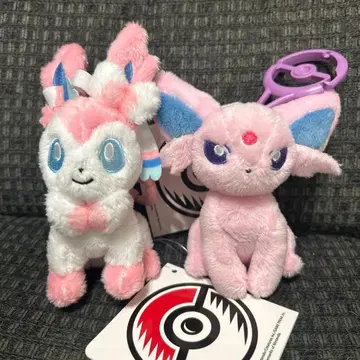 포켓몬 센터 카라비너 포함 마스코트 님피아 에브이