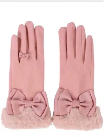아오키 미사코 m petit 장갑 핑크
