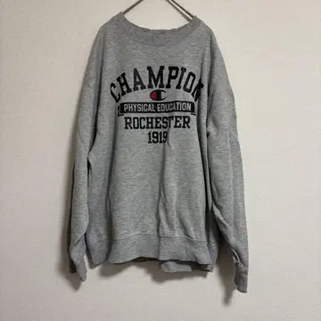 챔피온 맨투맨 트레이닝복 그레이 Champion 구제 의류