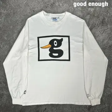good enough 90s 초기 오리 롱T 굿이너프 후지와라 히로시
