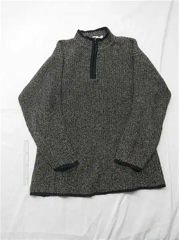 캘빈 클라인 진스 코튼 하프 지퍼 니트 M 남성용