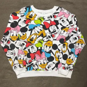 Disney 디즈니 올 패턴 맨투맨