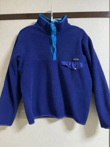 90s patagonia 플리스 자켓 파랑