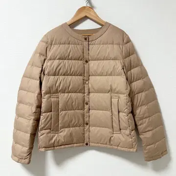 MACKINTOSH LONDON 노카라 다운 자켓 베이지 40