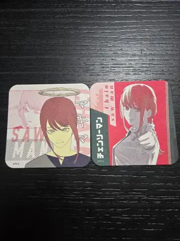 체인소 맨 아트 코스터 마키마