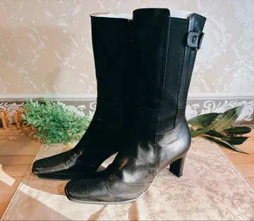 TRUSSARDI 트루사르디 부츠 사이즈 23.5cm 블랙 새상품 보관품