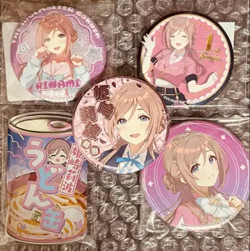 학원 아이돌 마스터 캔뱃지 히메사키 리나미 5개