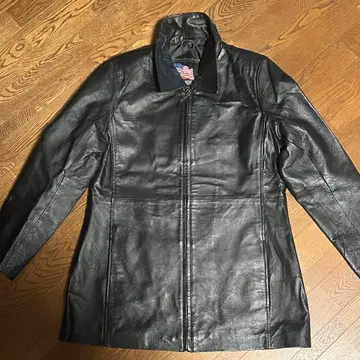 U.S.A. 가죽 자켓 L 사이즈 블랙