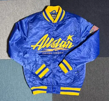 BLACK PIKE Allstar Championship 바시티 자켓 M