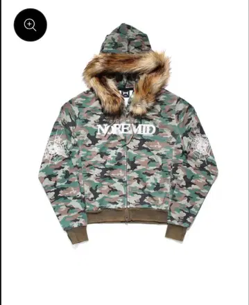 NOREMID 카모플라쥬 후드티 M 사이즈