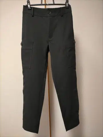 미사용 새상품 엠즈 스타일 속기모 트윌 조거 디자인 카고 팬츠 BK