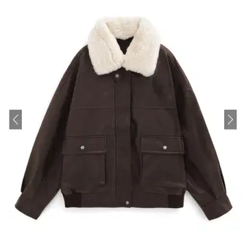 grl 퍼 달린 옷깃 2Way 가죽 자켓 [kd89]