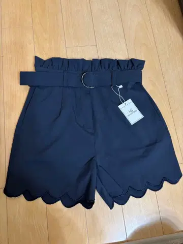 네이비 골프 숏팬츠