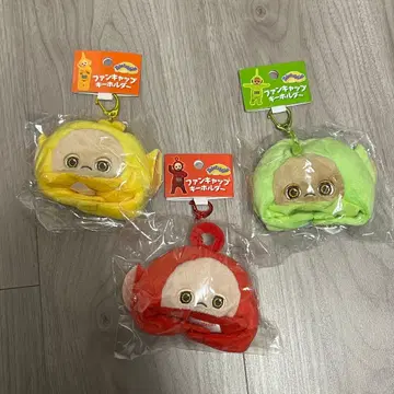 텔레토비즈 팬캡 키링 라라 딥시 포 윙키