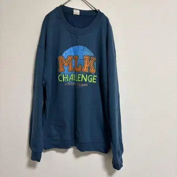 맨투맨 트레이닝복 길단 구제 의류 그린 계열 L 사이즈