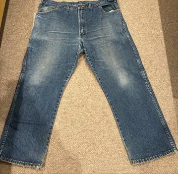 Dickies 인디고 와이드 레그 데님