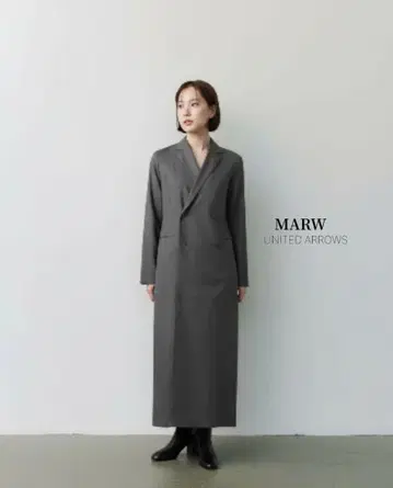 컨디션 최상 MARW UNITED ARROWS 더블 자켓 원피스