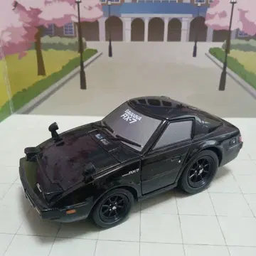 MAZDA RX-7 레어 블랙 미니카