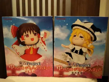 동방Project 유유코풍 SD 피규어 레이무 마리사 2체 세트