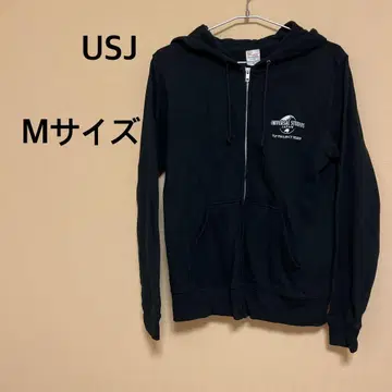 USJ/유니버설 스튜디오 재팬/남성용/긴팔/후드티/앞 지퍼