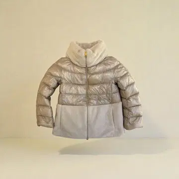 HERRIO M 사이즈 라이트 베이지 다운 자켓 퍼