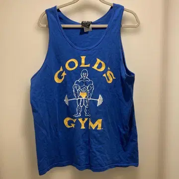Gold's Gym 탱크탑 L 파랑