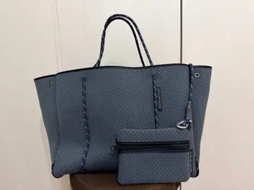 STATE OF ESCAPE 메쉬 토트백 파우치 포함