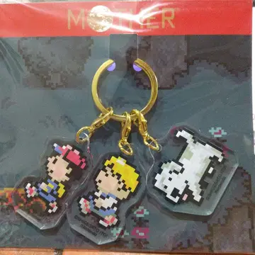 MOTHER2 아크릴 키링 (네스와 포키와 치비)