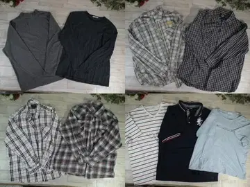 24-5537 남성용 의류 묶음 판매 21벌 3L~5L 사이즈