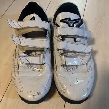 Mizuno 트레이닝 슈즈 화이트 벨크로