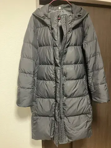 무인양품 다운 코트 XL 블랙