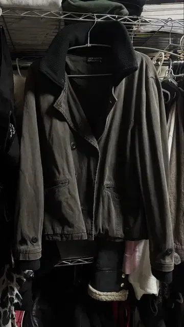 archive military jacket 짧은 기장 grunge y2k