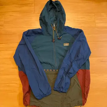 LLBean 후드 부착 나일론 자켓