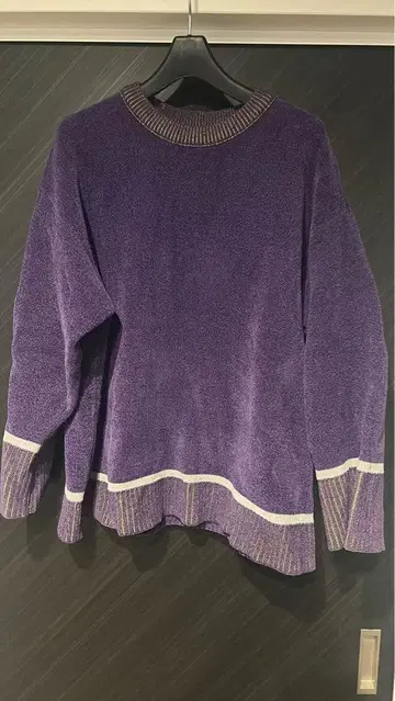 niko and - 퍼플 니트 스웨터