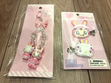 메조피아노 산리오 한정판 키링 앞머리 클립 키티 헬로키티