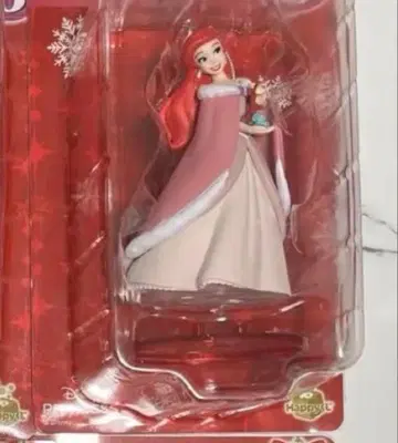 아리엘 오너먼트 겨울 의상 약 10cm