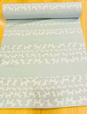 [새상품] 강아지 패턴 저고리 옷감