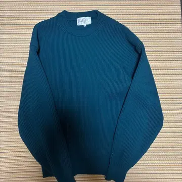 BARK MANHATTAN 다크 그린 니트 L