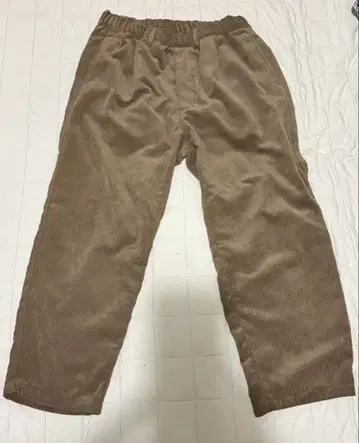 MUJI LABO 코듀로이 팬츠 브라운 남녀 공용 XS