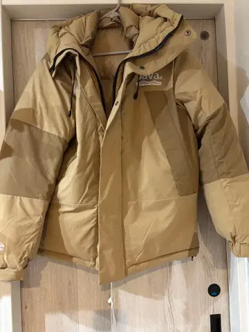 JAVA 베이지 다운 자켓 S