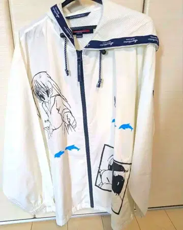 말벌 애니메이션 프린트 점퍼 리메이크