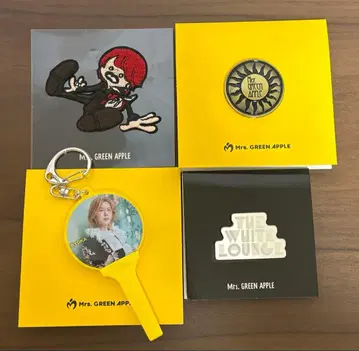 미세스 그린애플 핀 배지 키링 와펜