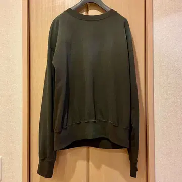 오라리 프로덕트 다이드 라이트 웨이트 맨투맨 풀오버