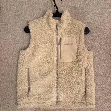 몽벨 키즈 150 플리스 베스트 크림