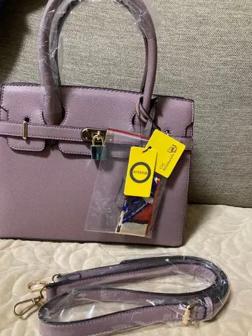 미사용품 Cat Allamanda 라벤더 핸드백