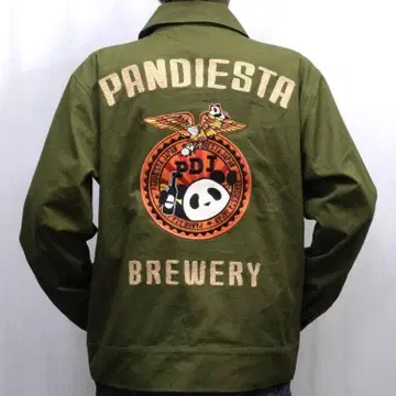 팬디에스타 워크 자켓 595202 팬 더블 리 카키 L