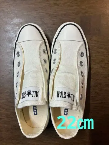 CONVERSE ALLSTAR 슬립온 화이트