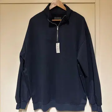 CLEL 네이비 하프 지퍼 트레이닝복 L 새상품