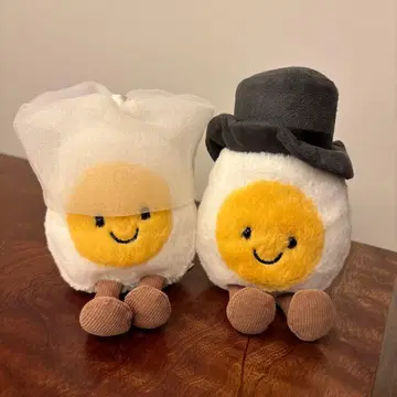 새상품 JELLYCAT 결혼 달걀 봉제 인형 세트